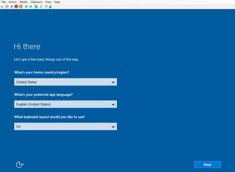 Deploying Windows Server VM in Hyper-V